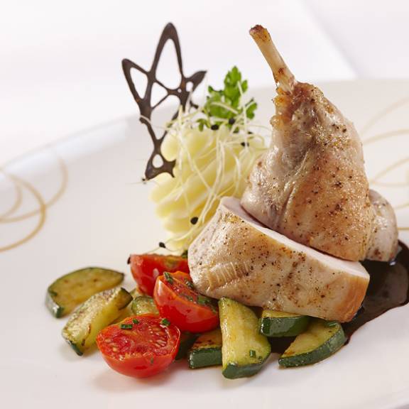 Frische Zutaten Restaurant Hotel Reppert
